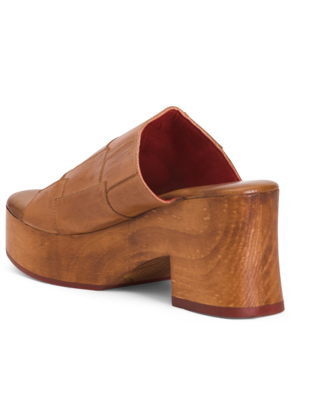Bed Stu Vanquish Platform Heels Sandals Tan Rustic NEW - Picture 8 of 8
